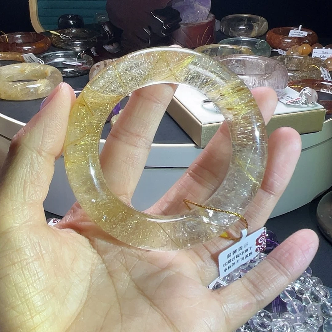 未镶嵌手镯水晶手镯