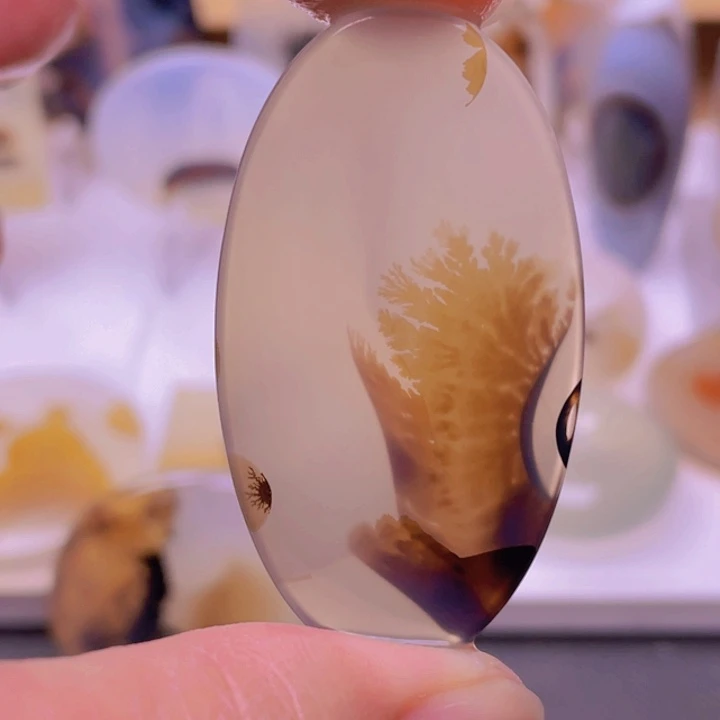 玛瑙/玉髓未镶嵌吊坠(不含链)