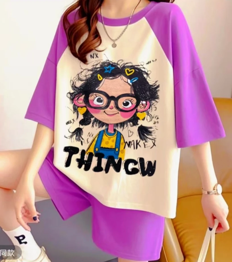 156 女士百搭休闲时尚2件套 ZX