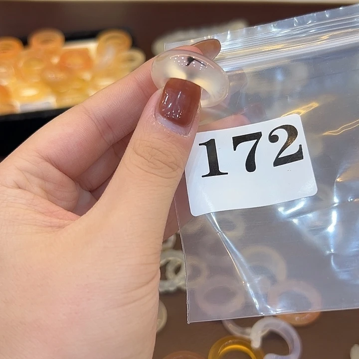玛瑙/玉髓合金戒指172港12