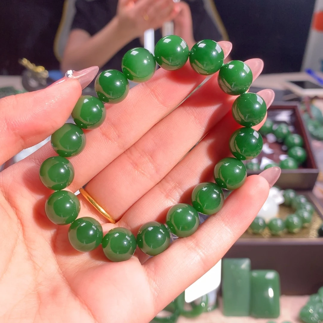 手链未镶嵌和田玉（碧玉）豪****务