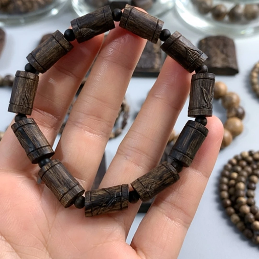 【闪购商品】沉香手串文莱沉香铁结11.9克节节高升沉