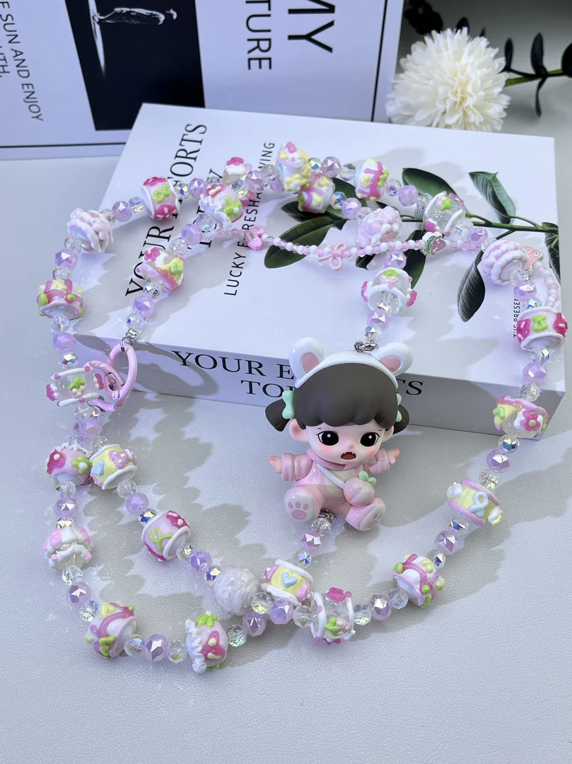 【手机链弹珠弹弹乐】DIY精致可爱挂饰手工DIY串珠饰品款式