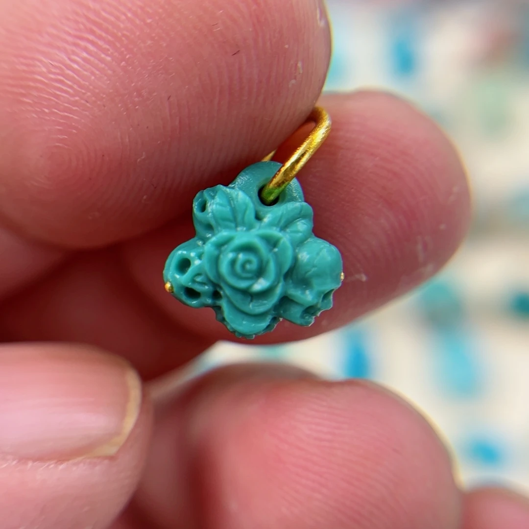 绿松石未镶嵌配饰