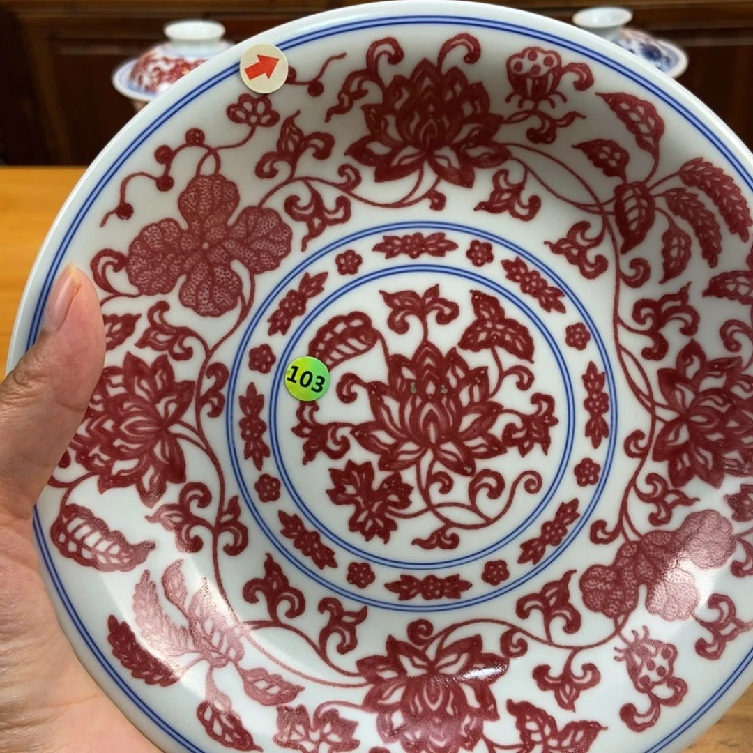 手绘现代茶具非古董