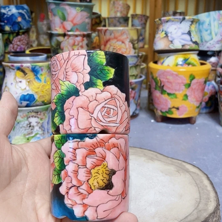 景德镇艺术手绘作品