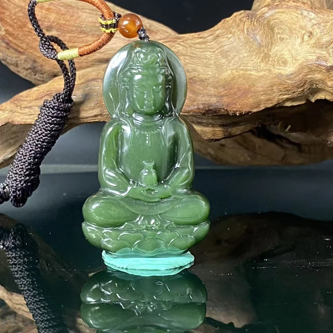 A969 和田玉吊坠  17A 5410786