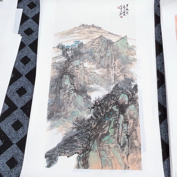 国画纯手绘国画作品