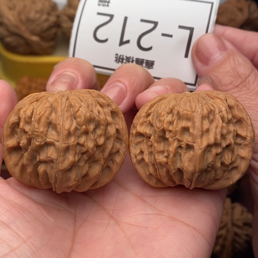 文玩核桃把件磨盘41….