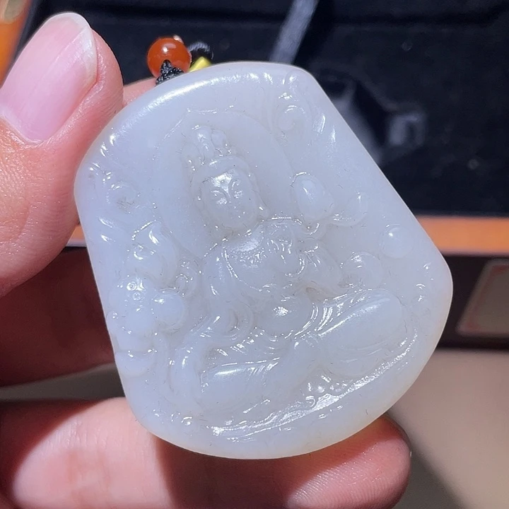 和田玉颈饰未镶嵌Y