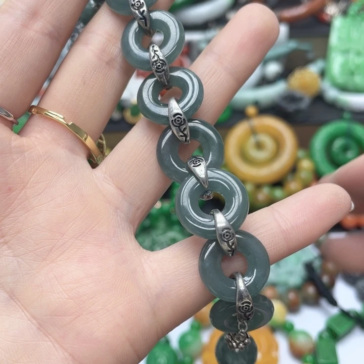 查罗石合金手绳手链32