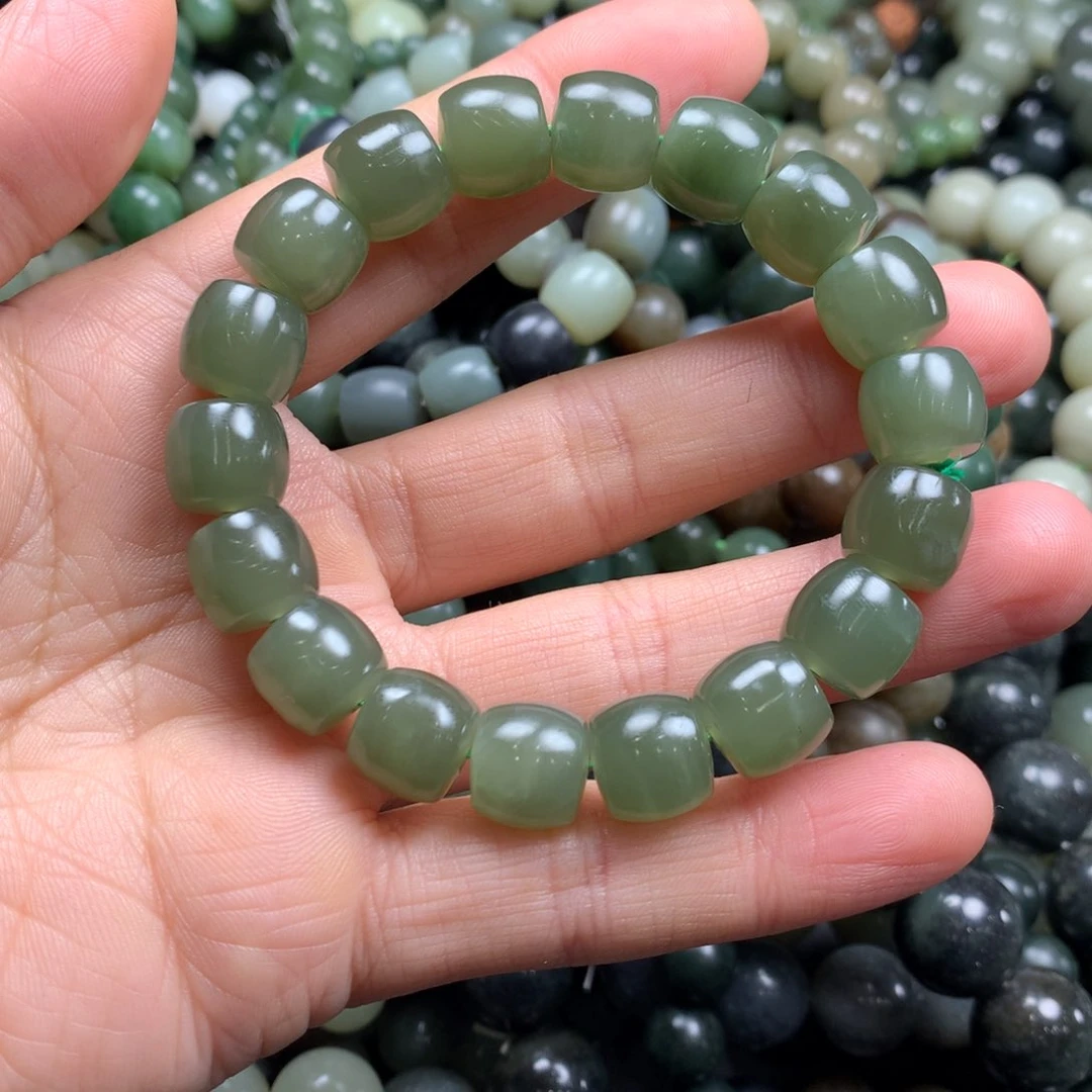 和田玉手链未镶嵌