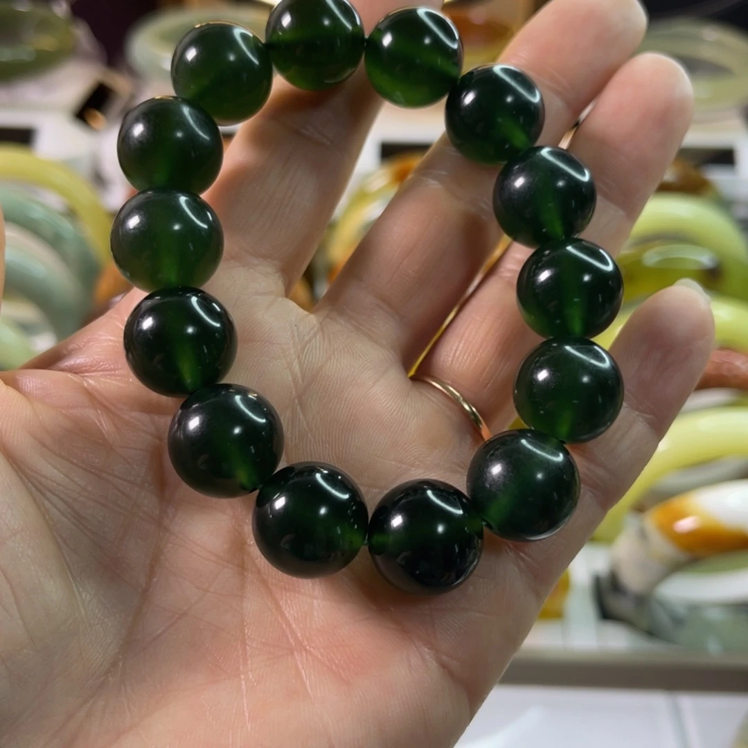 用***5蛇纹石玉未镶嵌手镯