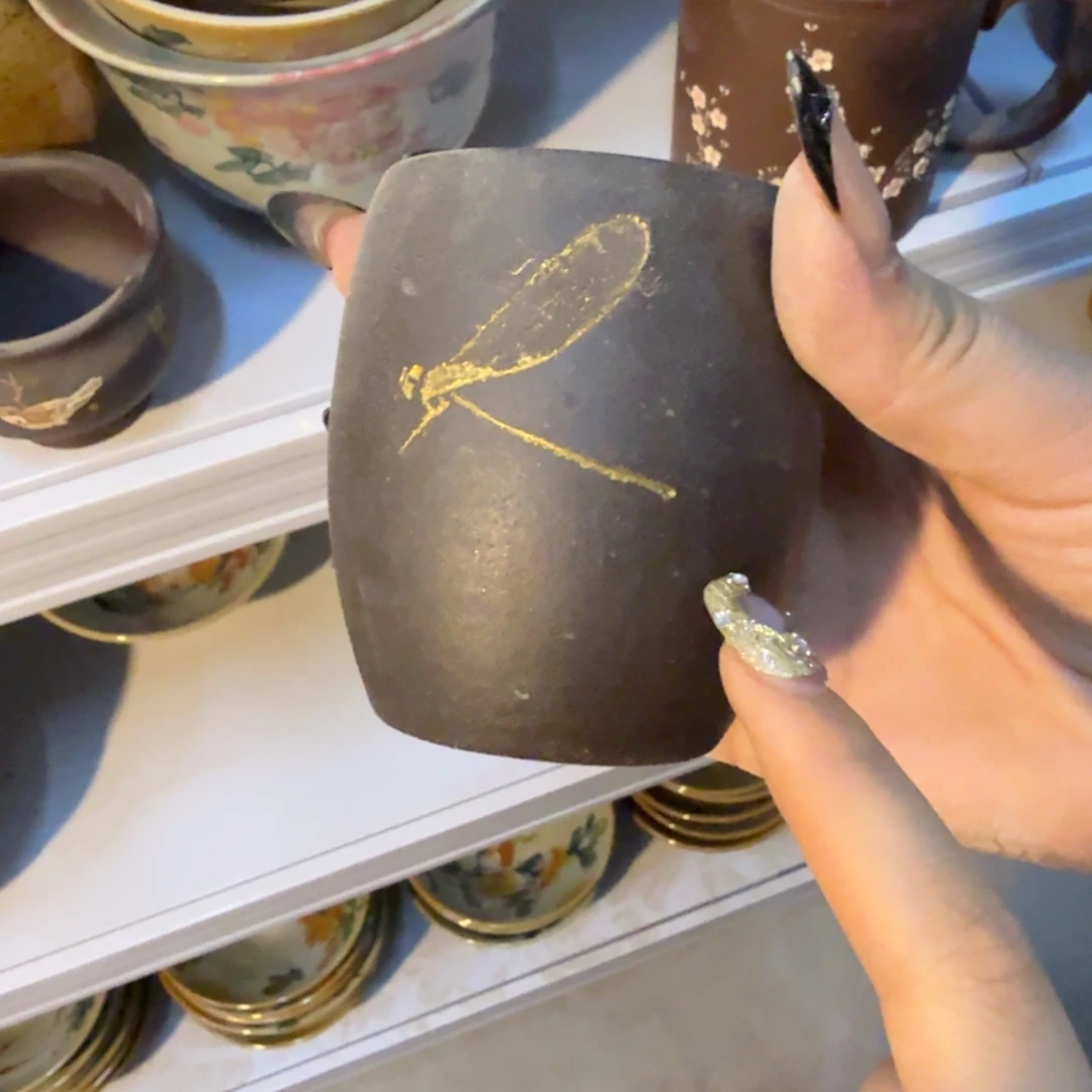 章***饰瓷片景德镇陶瓷手工手绘