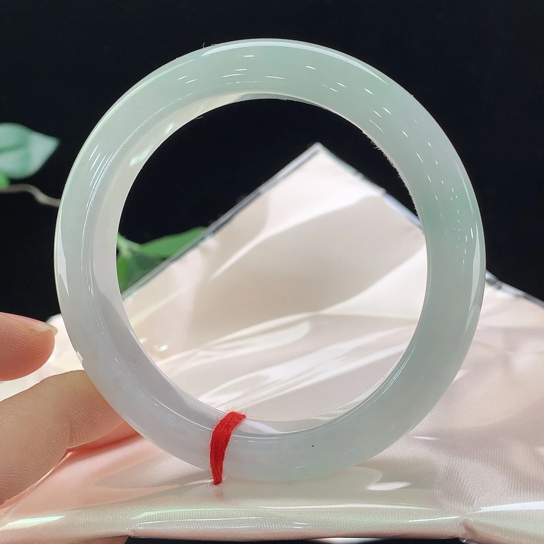 翡翠未镶嵌手镯0963