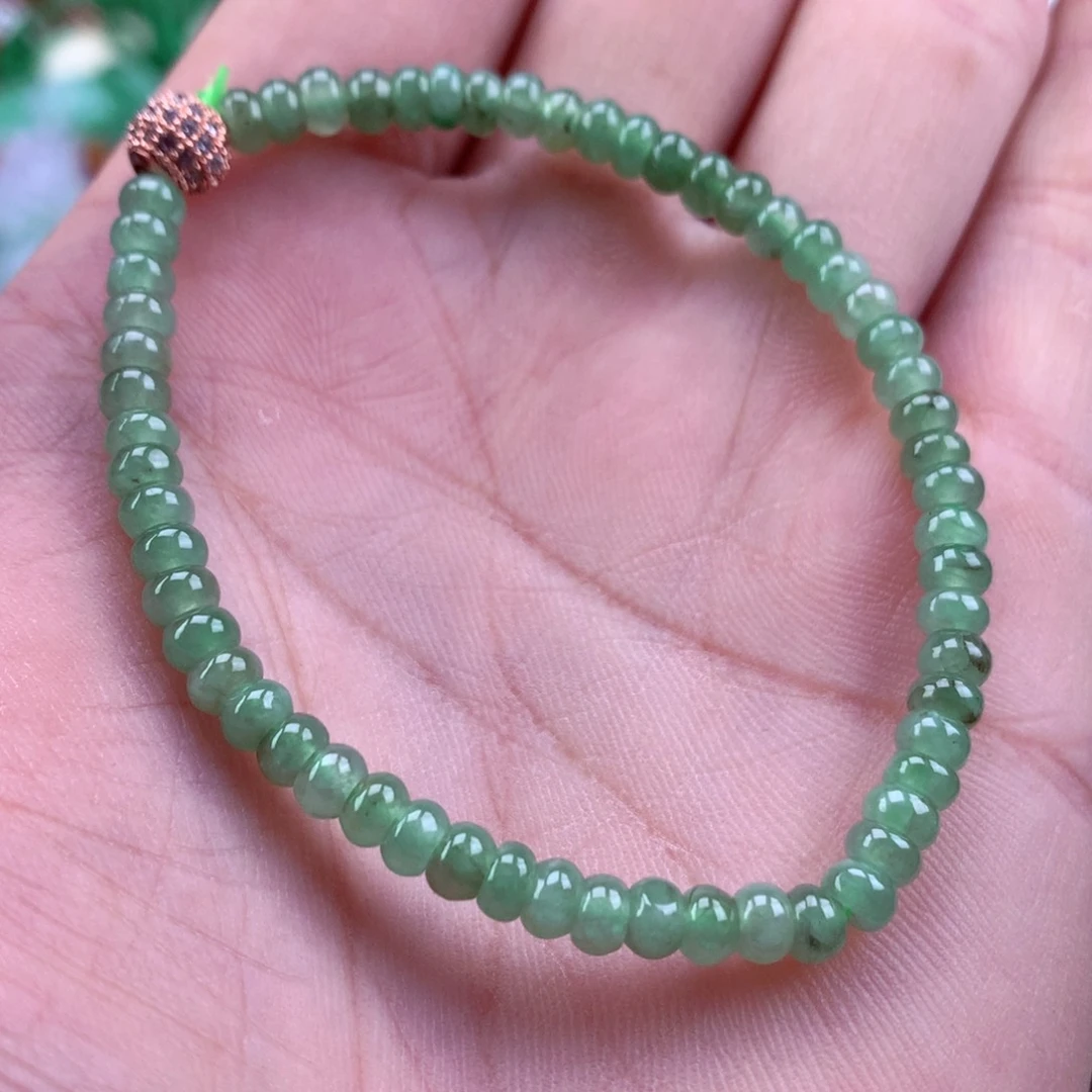 未镶嵌手链翡翠手串