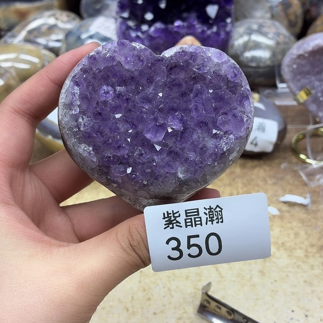 紫晶大型摆件（非配饰）未镶嵌