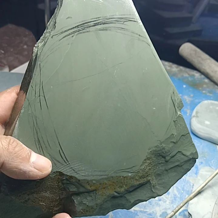 喇嘛崖老坑无纹料子