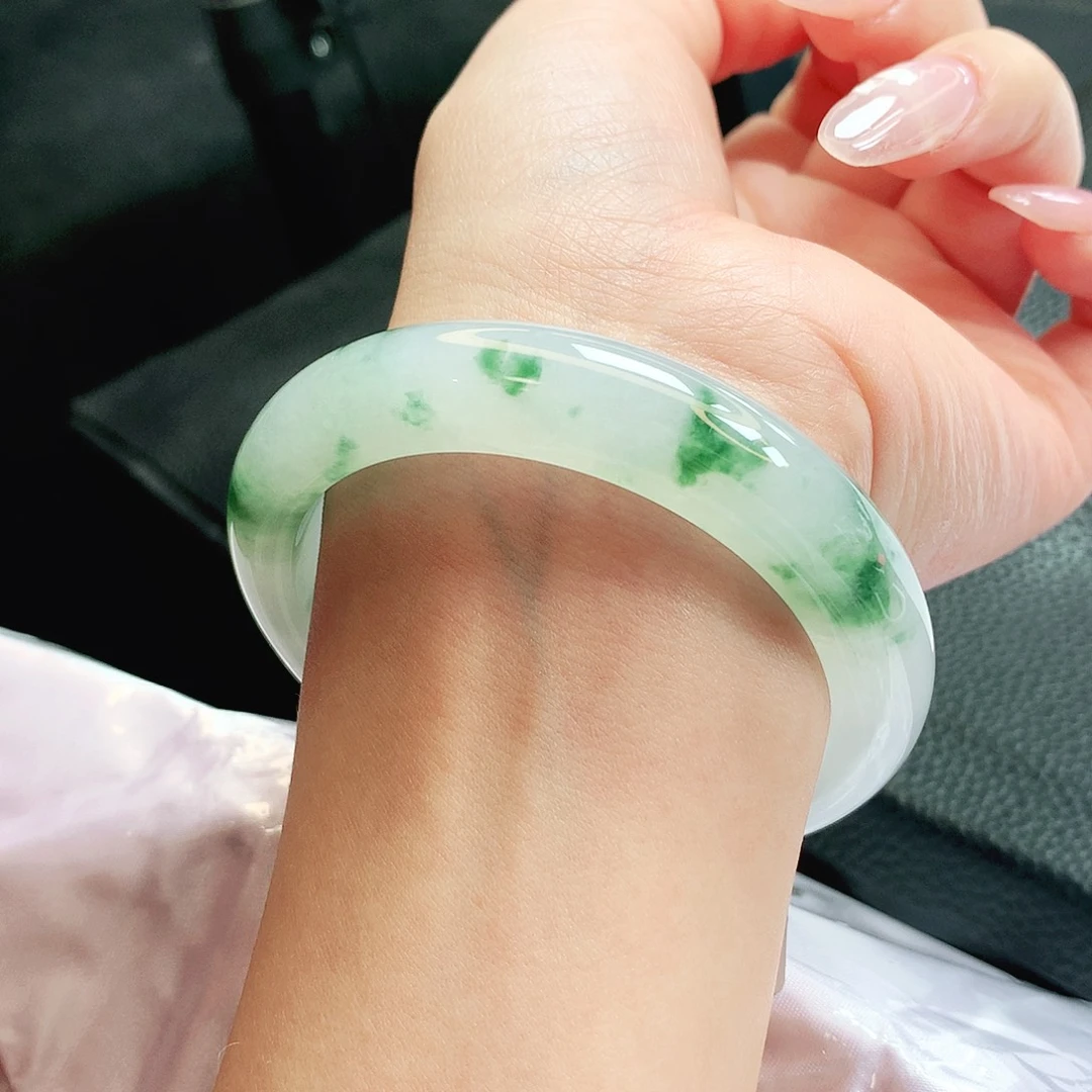 【闪购商品】未镶嵌手镯翡翠缅甸天然a货翡翠