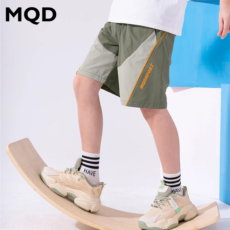 MQD男童运动短裤户外休闲夏季透气薄款速干中大童宽松TT25211502