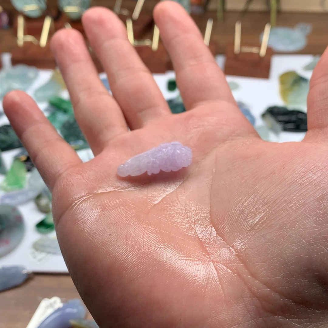 株***管翡翠未镶嵌挂件123456