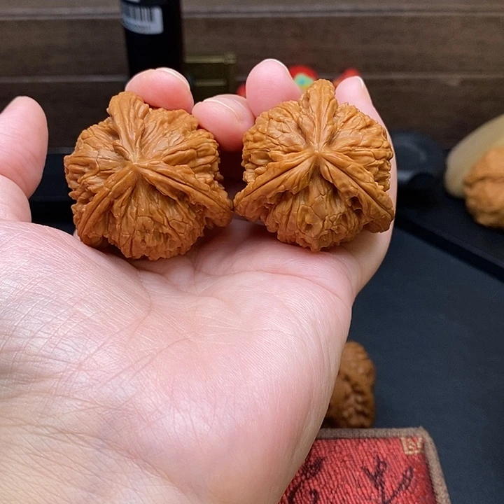 王***杰把件文玩核桃白奔