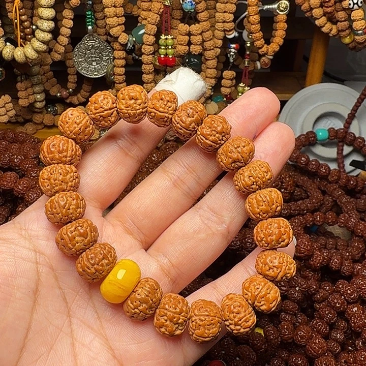 金刚菩提吊坠13mm六瓣单圈