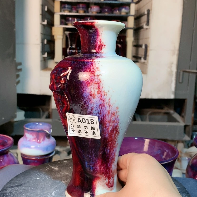 【闪购商品】钧瓷主人杯摆件工艺品