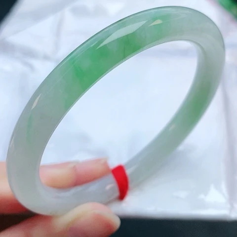 未镶嵌手镯翡翠56圆条880162