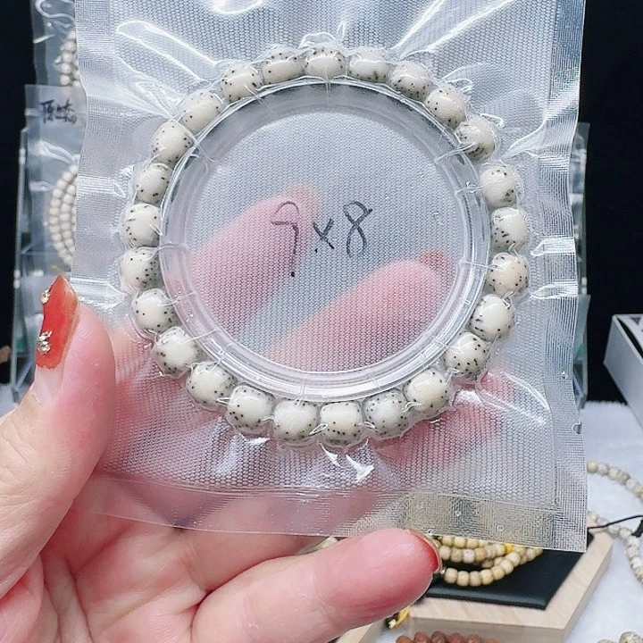 星月菩提吊坠98石玉灰背河豚