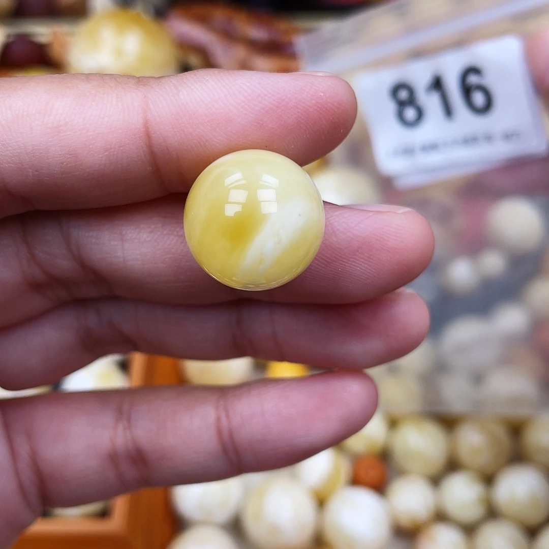 蜜蜡未镶嵌珠宝奇石粉17