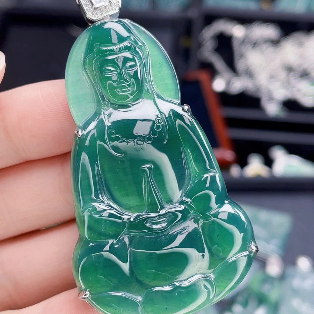 翡翠吊坠(不含链)未镶嵌