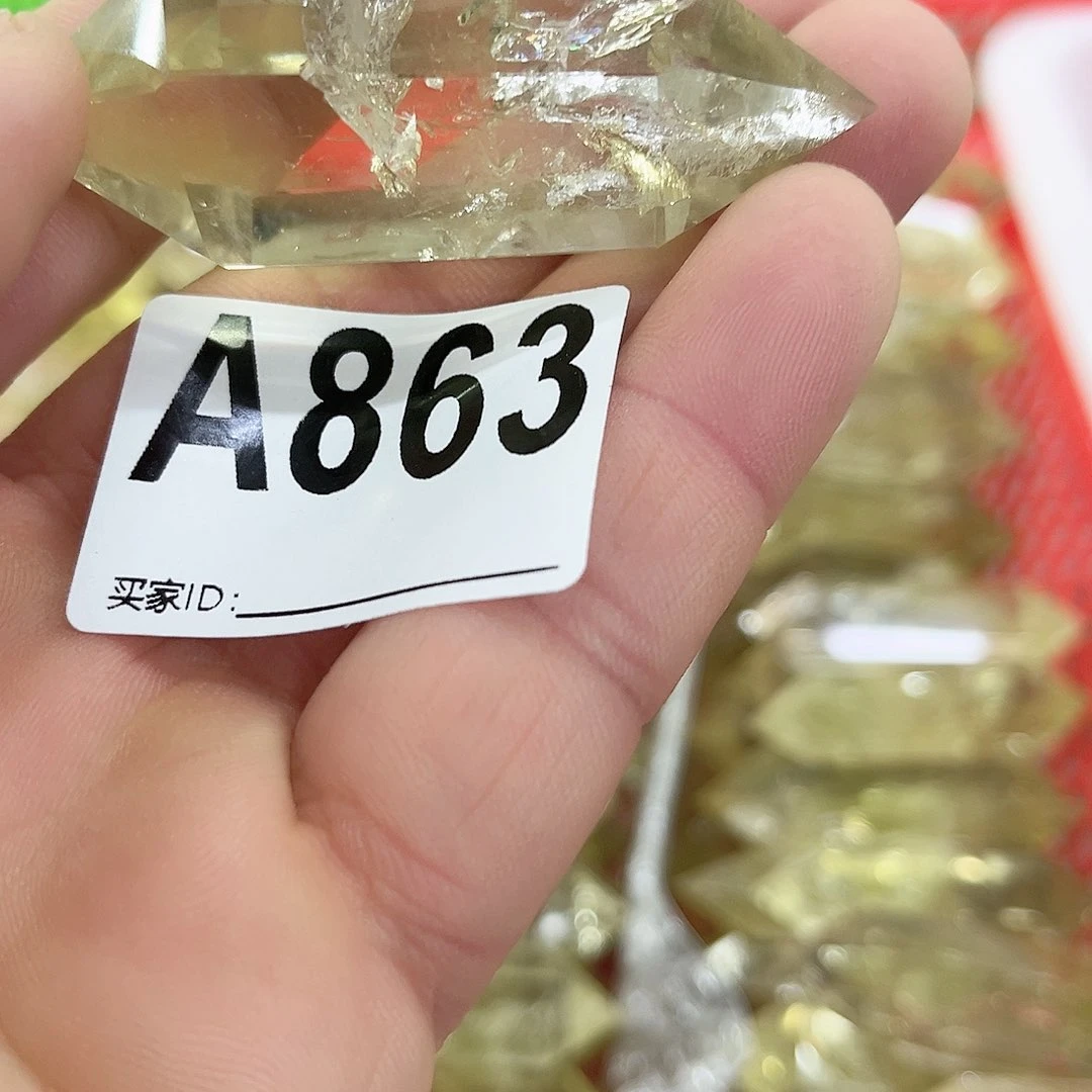 水晶天然水晶有棉有裂、完美主义者谨慎下单未镶嵌