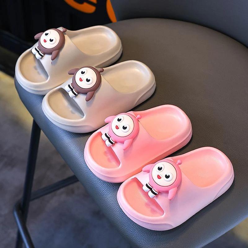 EVA儿童拖鞋室内女童可爱夏季卡通男童洗澡浴室厚底防滑宝宝软底