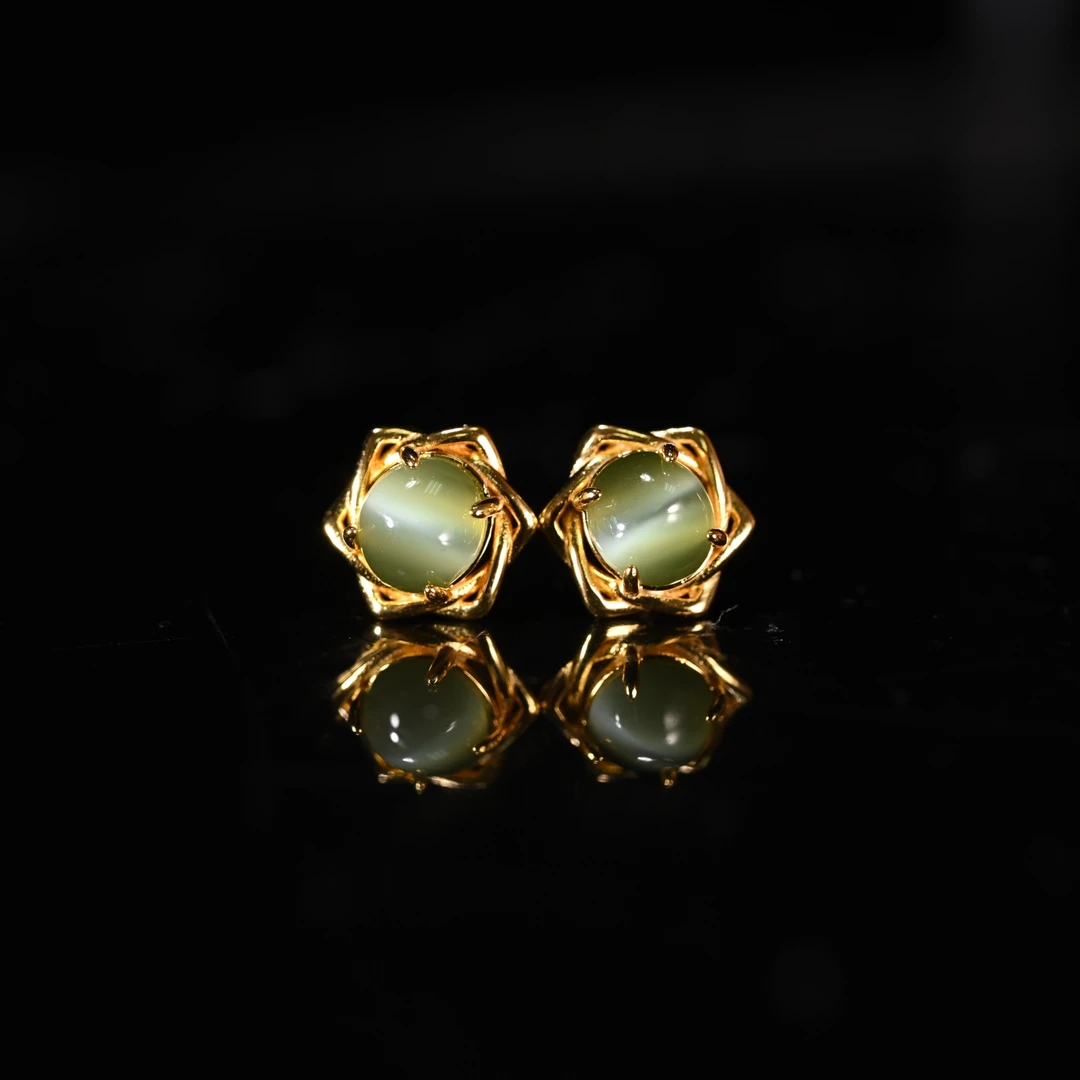 Lot8827 2510270029和田玉耳饰/保利