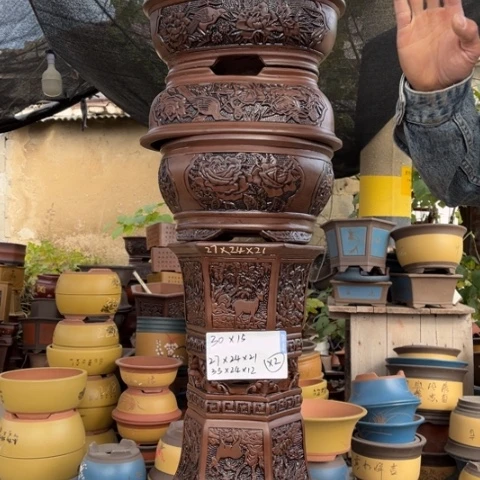 花盆紫砂特价包邮特价