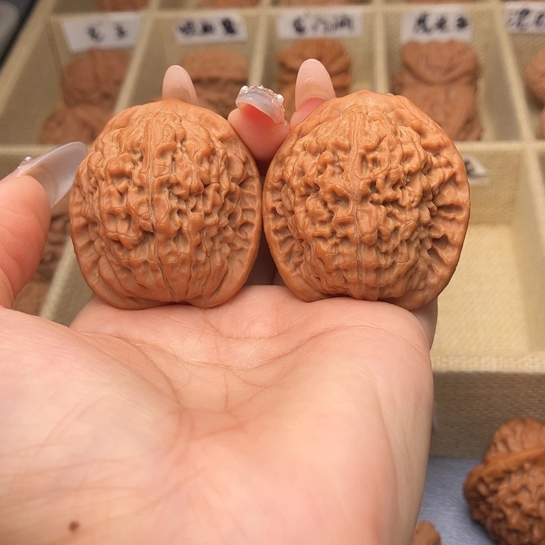 文玩核桃把件莲花38