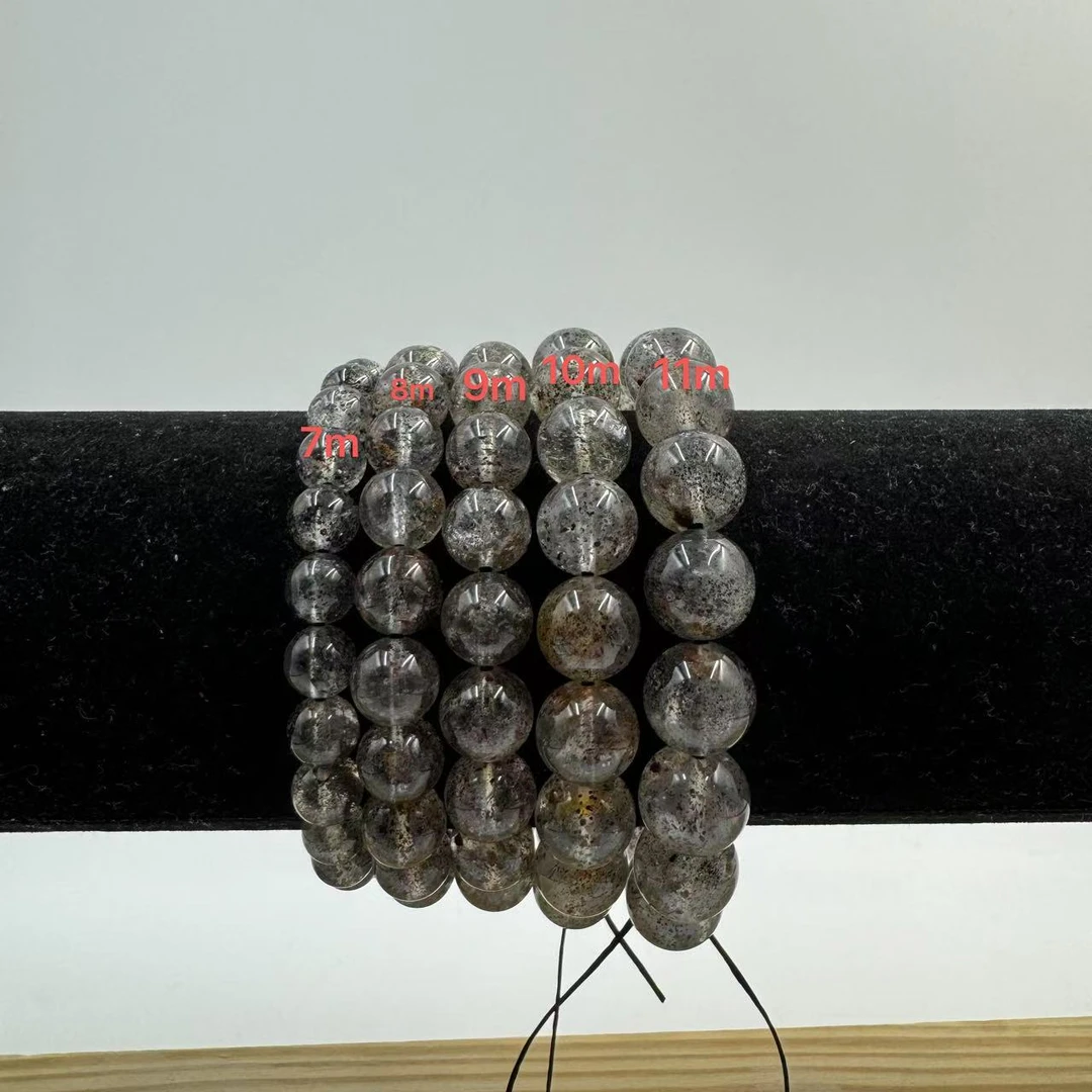 【爱上水晶】 Z371 毒液超七手串 多样性发其一