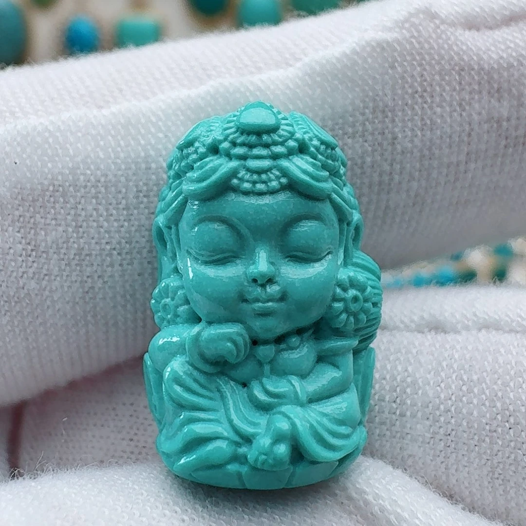 绿松石未镶嵌配饰