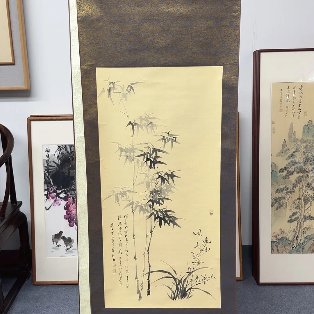 国画杨小华老师墨竹