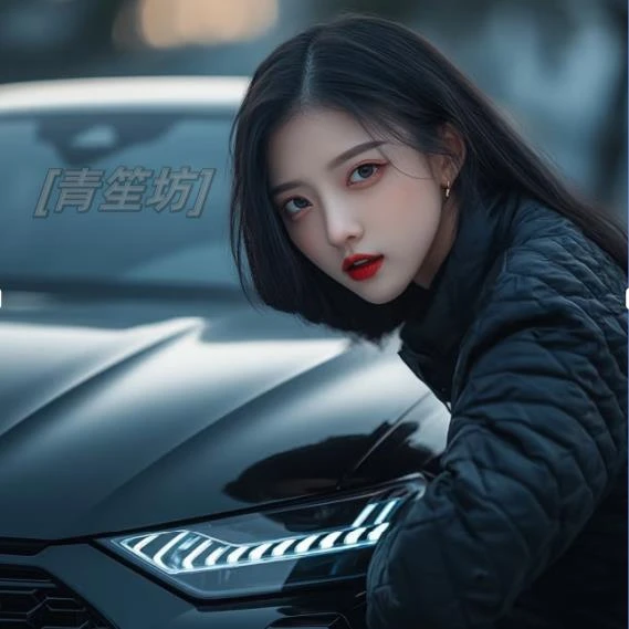 奥迪RS7汽车装饰画发光画高级氛围感LED车灯画电竞房车库客厅挂画