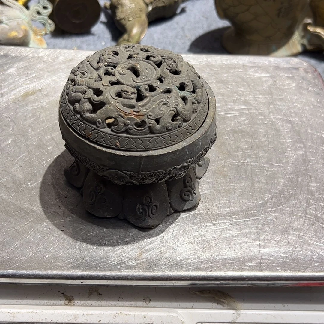 石**意瑕疵品黄铜摆件工艺品