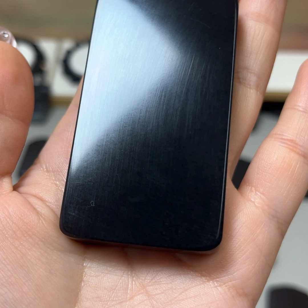 【闪购商品】和田玉（墨玉）47钢板85克左右未镶嵌