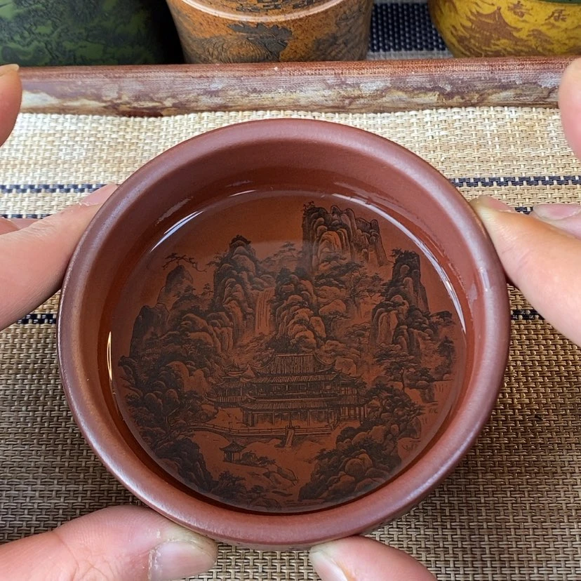 【闪购商品】紫砂杯子宜兴全手工紫砂杯