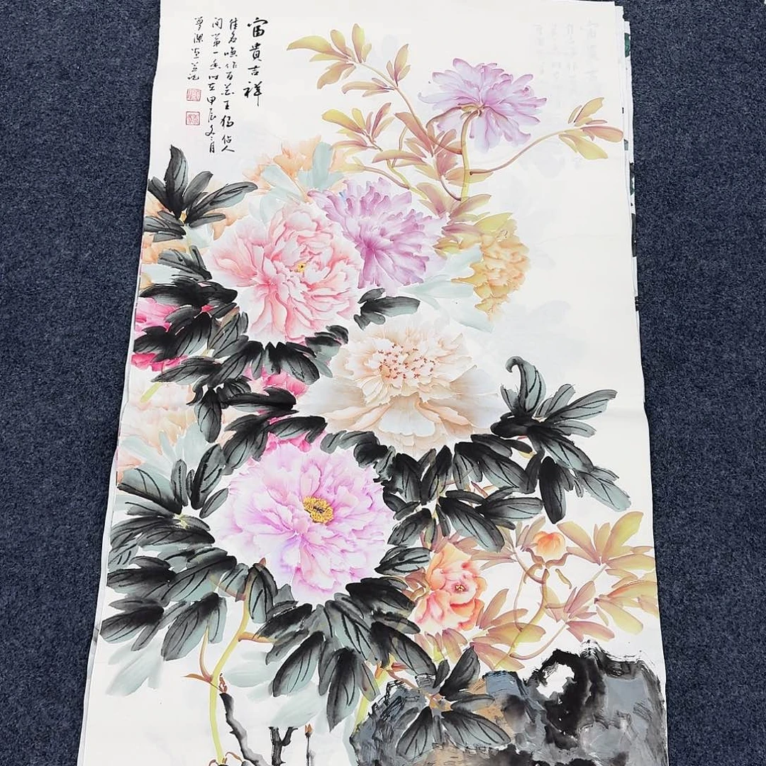 国画纯手绘作品欣赏