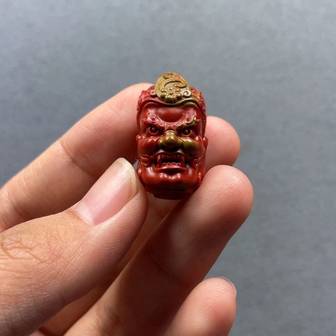 未镶嵌配饰南红玛瑙黄财神