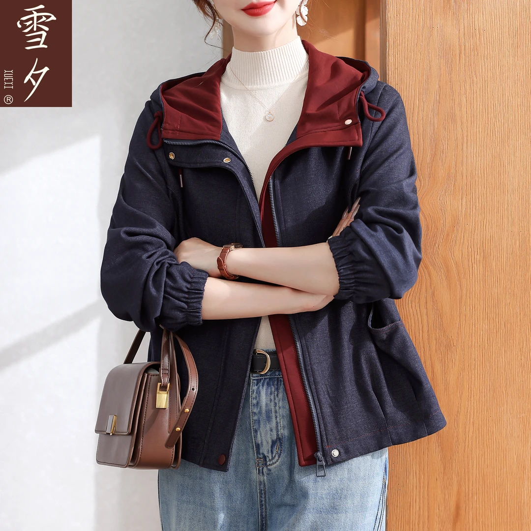 妈妈装秋牛仔外套2025新款洋气中老年女装巨好看的休闲夹克上衣服