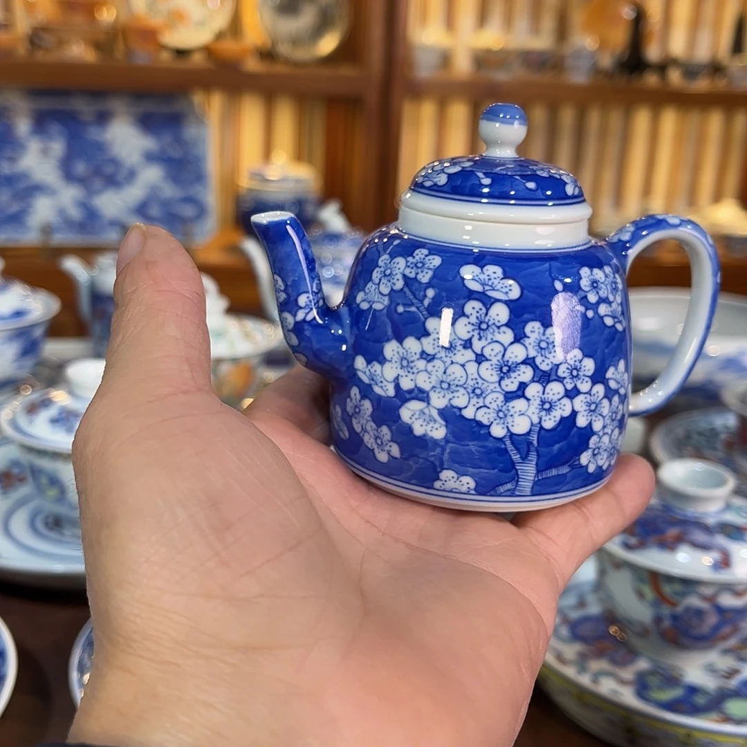 錡镇堂手工手绘壶