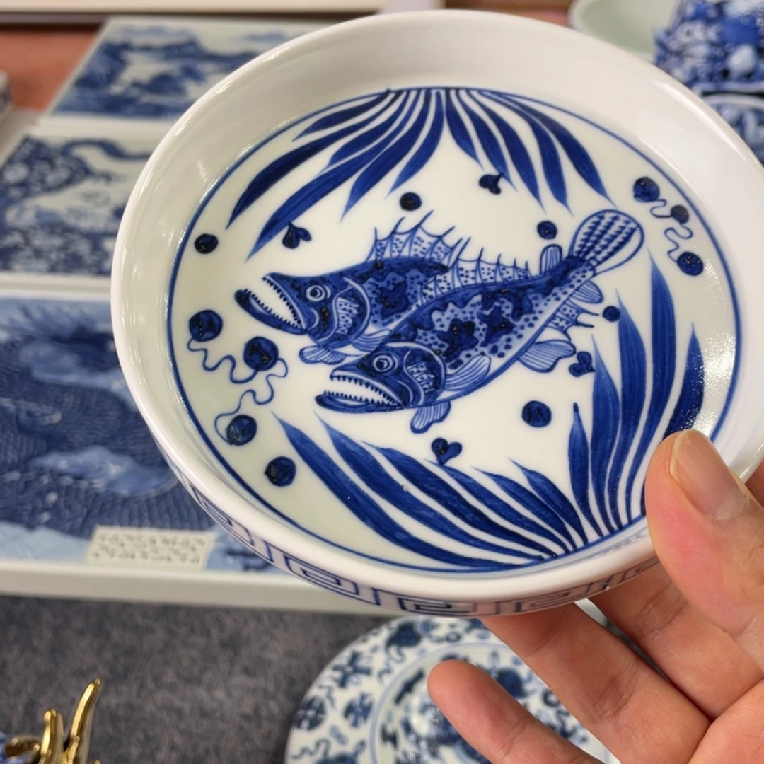 景德镇陶瓷手工手绘