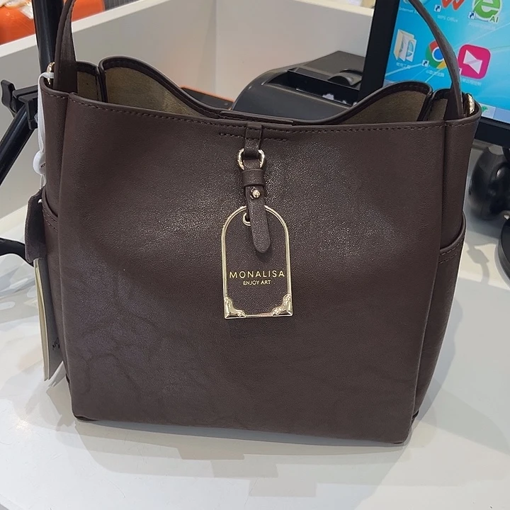 蚕丝牛皮（革）蒙娜丽莎牛皮女包